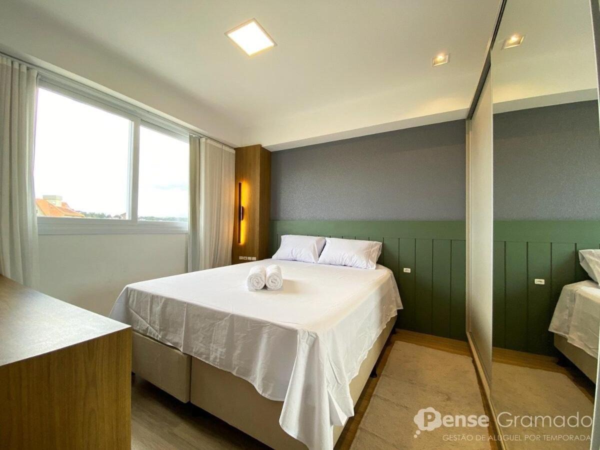 Apartamento 2 Suites - 650M Da Rua Coberta Gramado Exterior foto